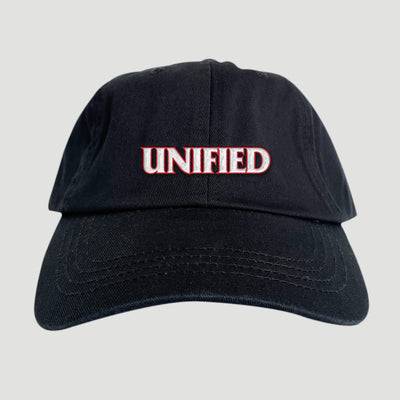 Unified Goods 'NO STAGE DIVING' Black Strapback Cap