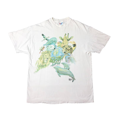 Early 90's Wildlife Earth day T-Shirt