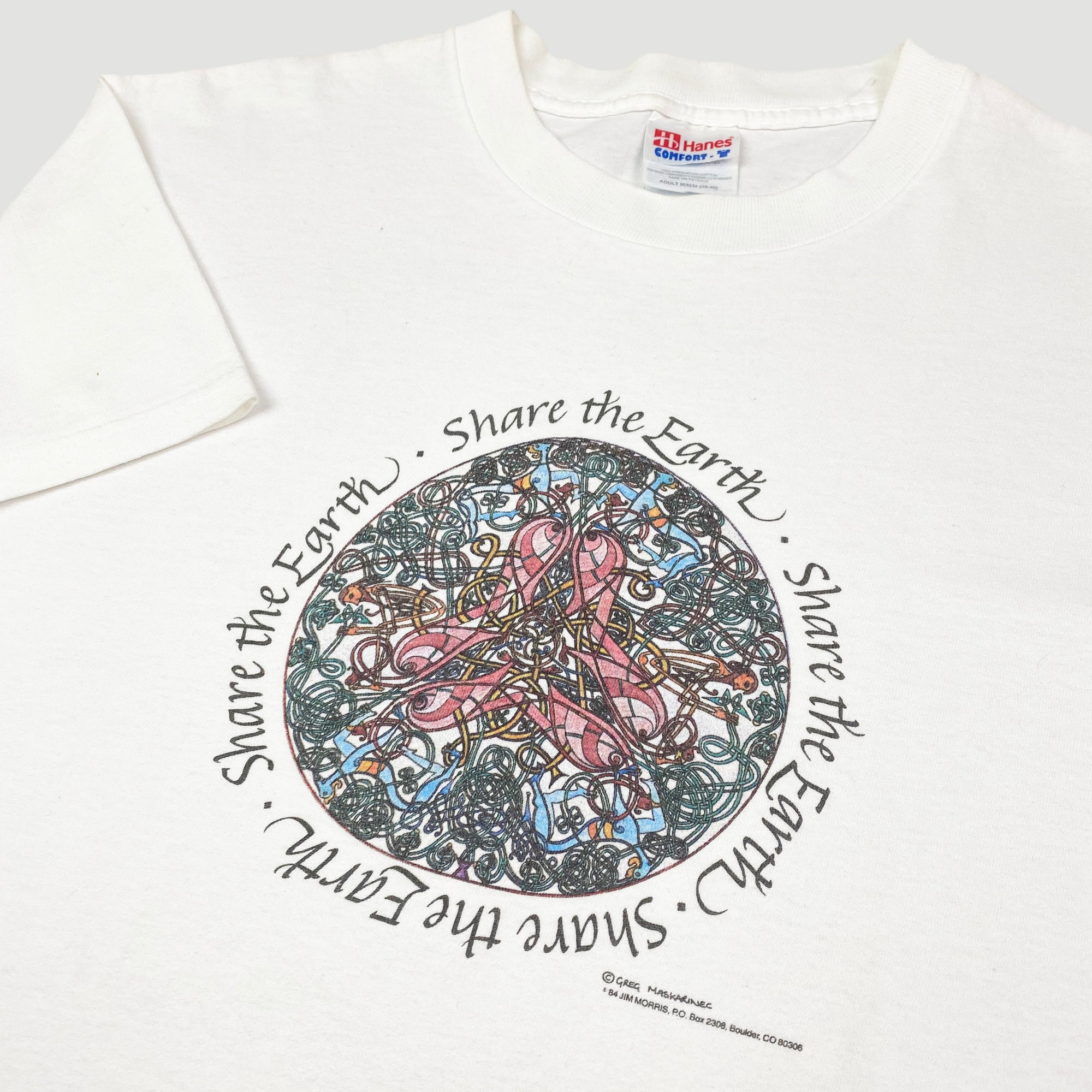 Early 90's 'Share The Earth' T-Shirt