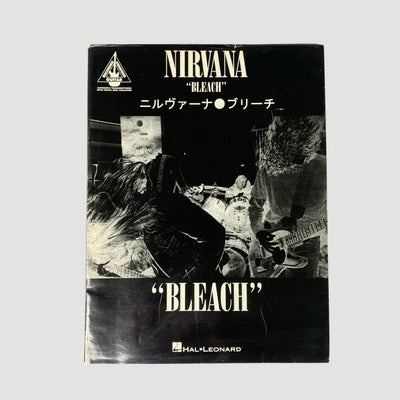 1994 Nirvana 'Bleach' Japanese Tab Book