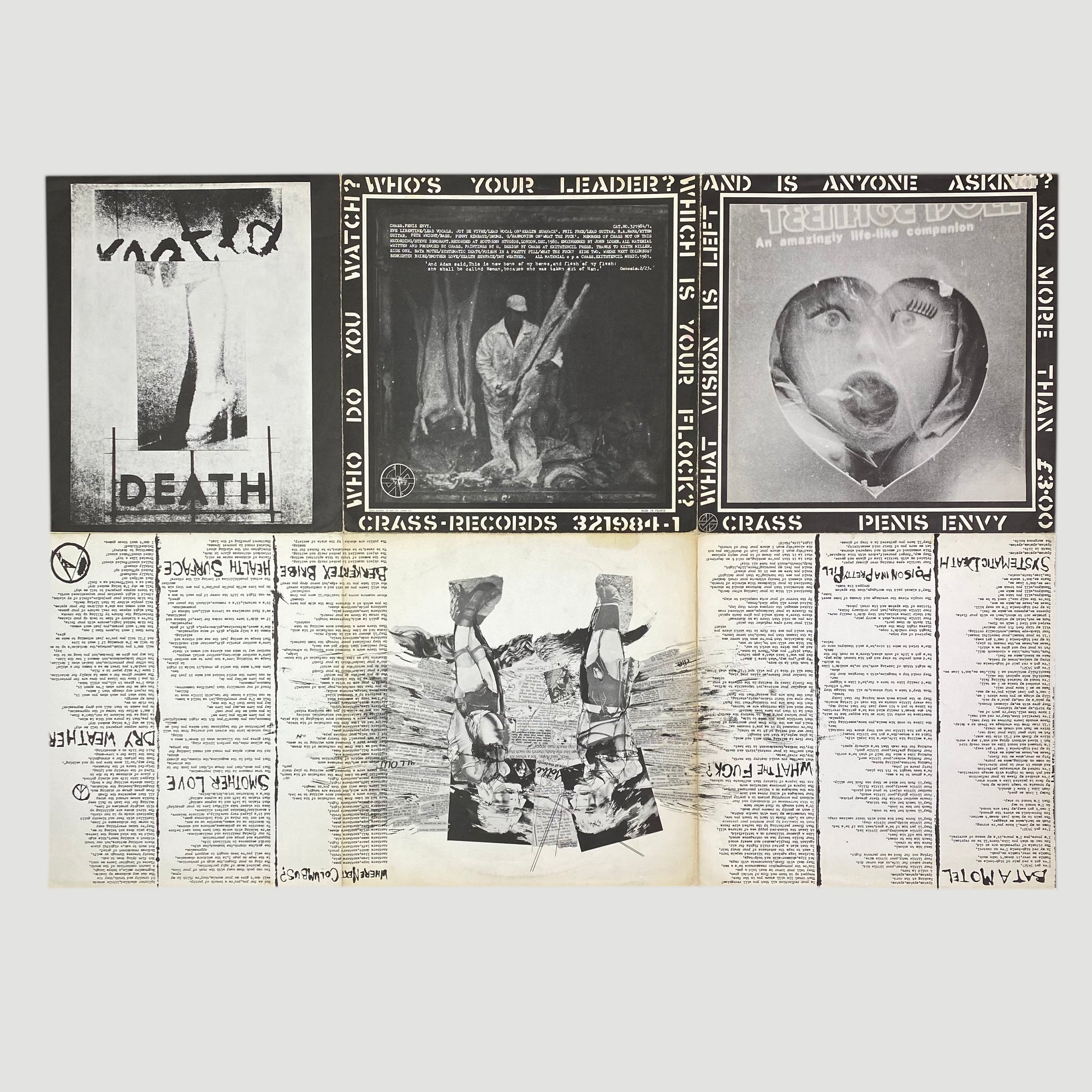 【希少美品】CRASS PENIS ENVY LP + ポスター Penis Envy | Crass
