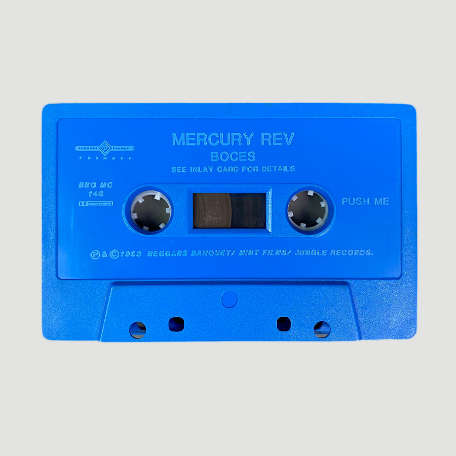 1993 Mercury Rev 'Boces' Blue Cassette