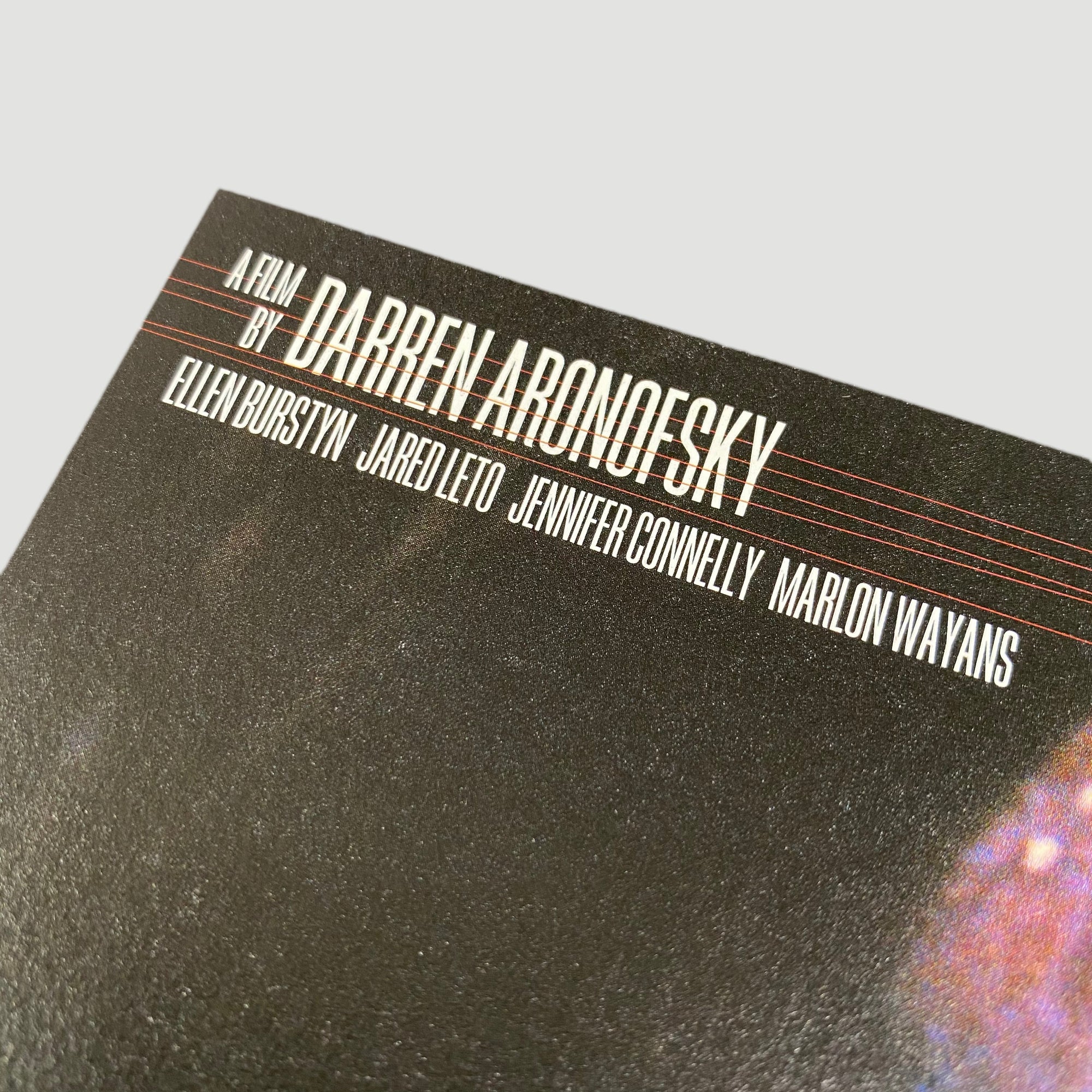 2000 Requiem for a Dream Japanese B5 Poster