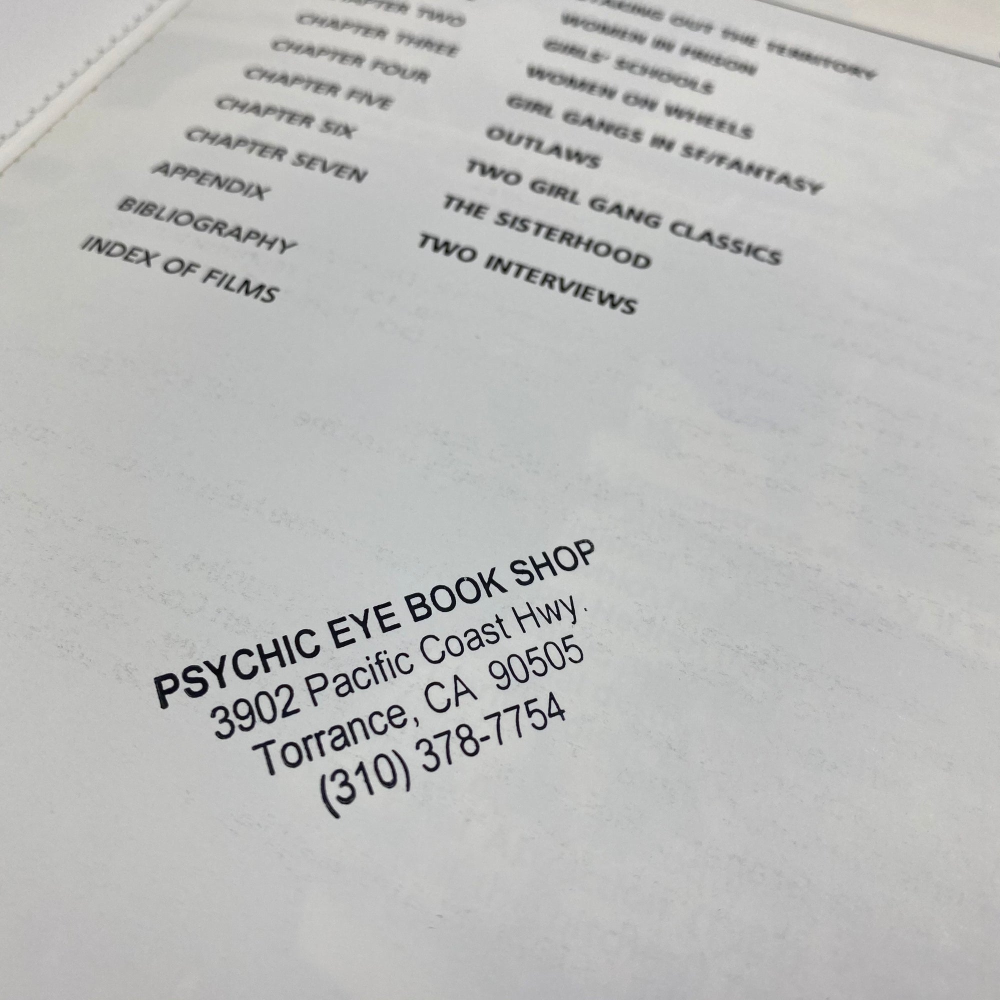 1998 Beverley Zalcock 'Renegade Sisters: Girl Gangs On Film'