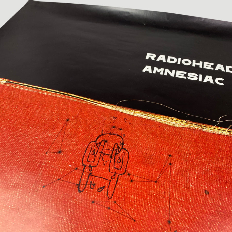 2001 Radiohead 'Amnesiac' Promo Poster