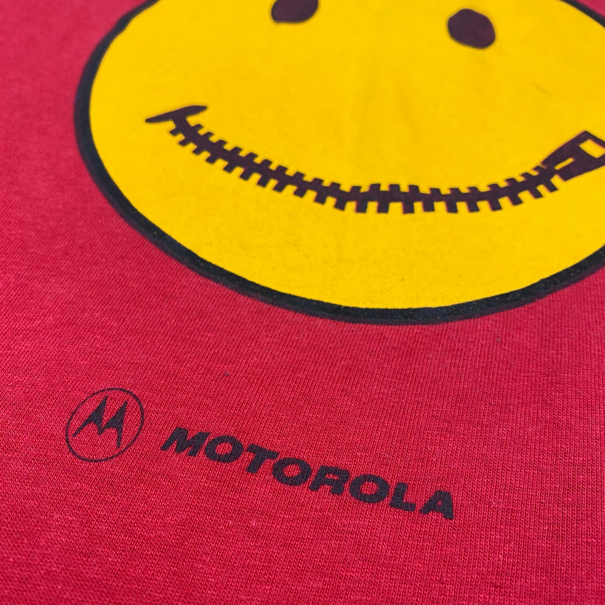 Mid 90's Motorola Smiley T-Shirt