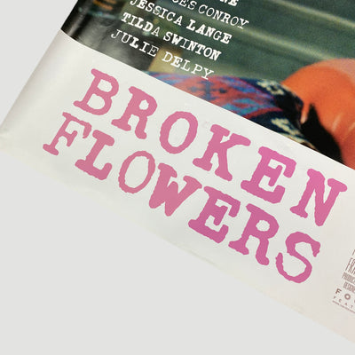 2005 Broken Flowers UK Quad Poster