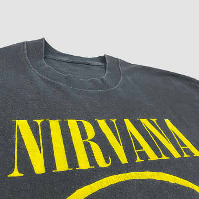 Early 00's Nirvana Nevermind 'Smiley' T-Shirt