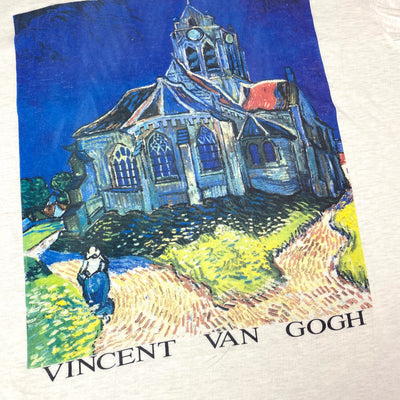 90's Van Gogh 'The Church at Auvers' T-Shirt