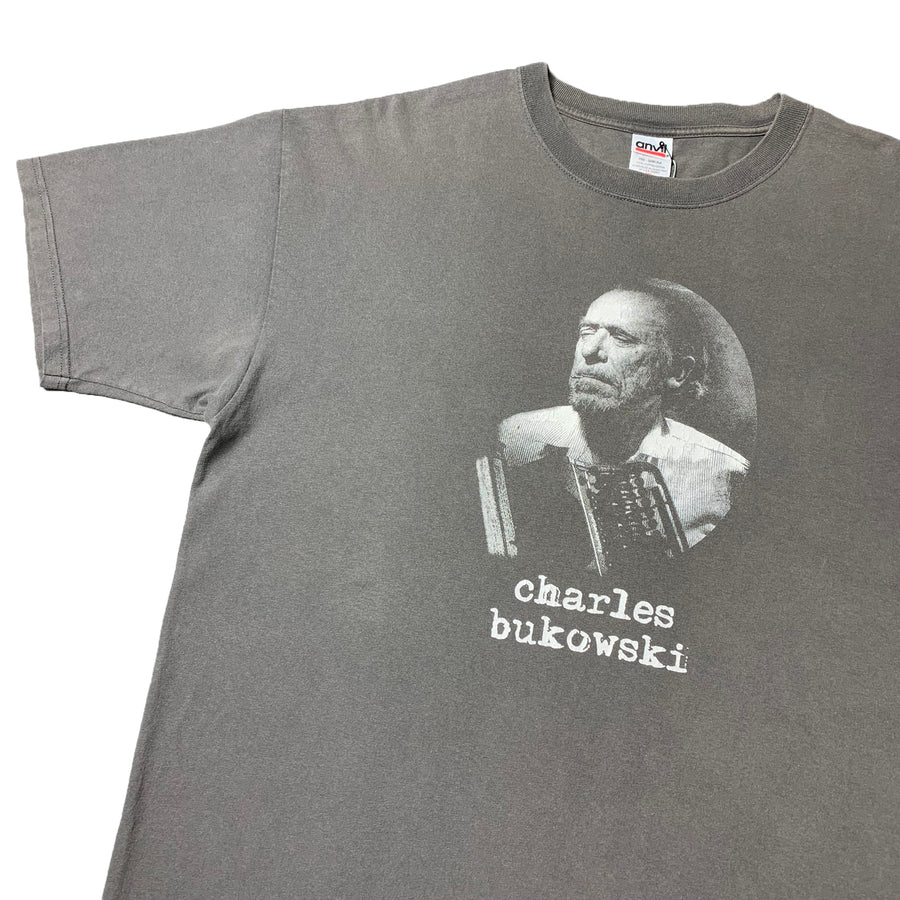 Mid 90's Charles Bukowski Portrait T-Shirt