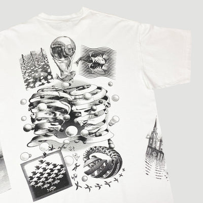 1990 M.C. Escher All Over Print T-Shirt