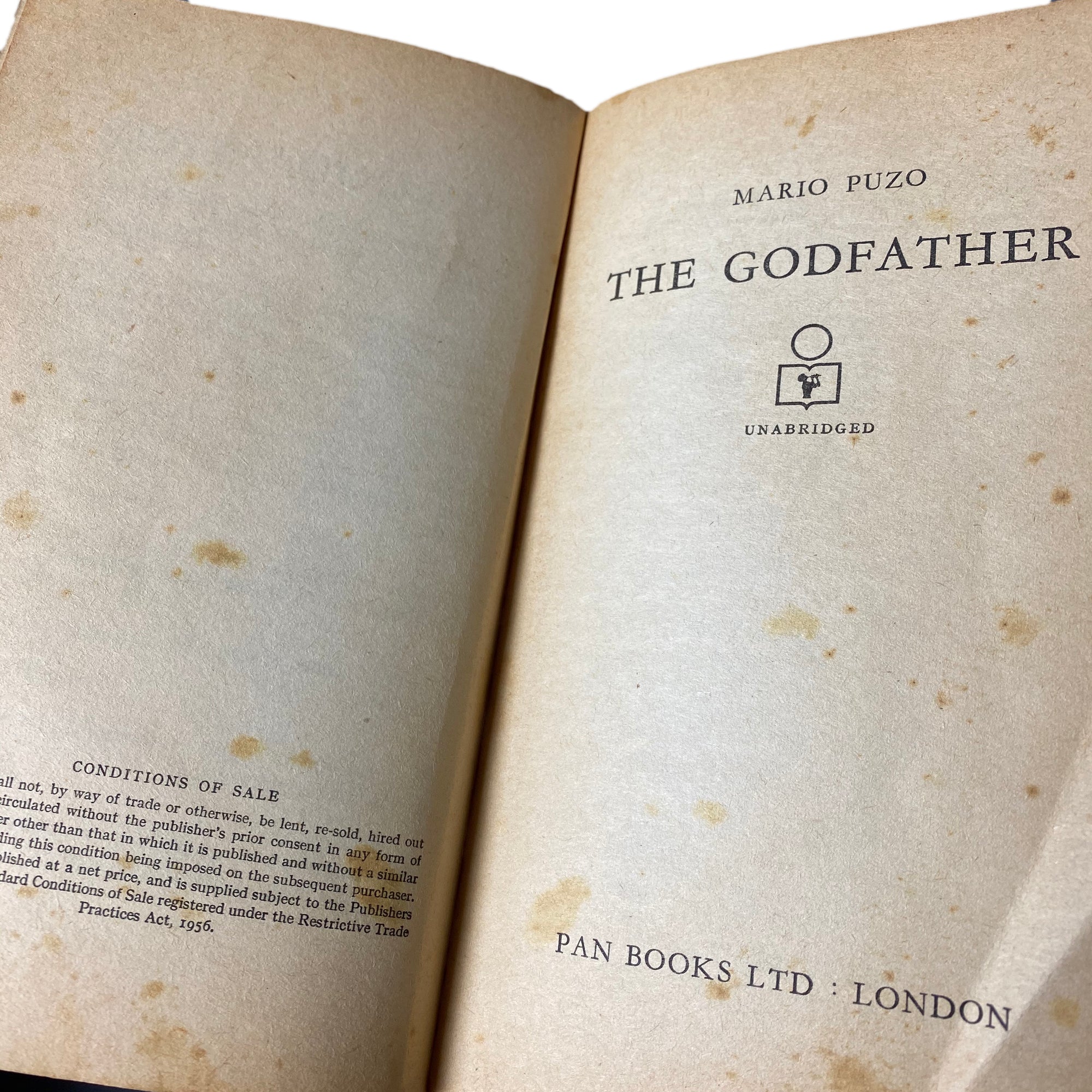 1970 Mario Puzo 'The Godfather'