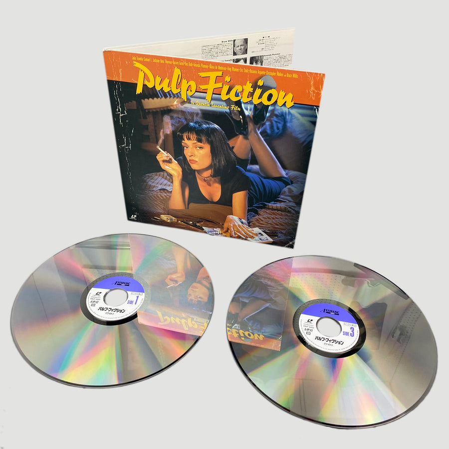 1994 'Pulp Fiction' Japanese 2 LaserDisc Set