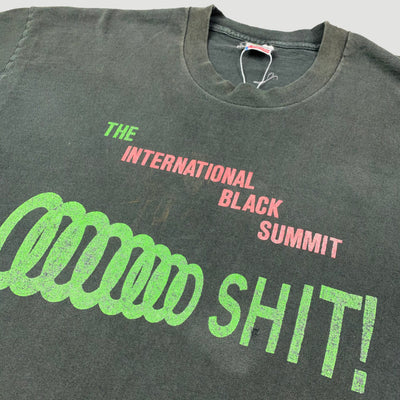 Late 80's International Black Summit T-Shirt