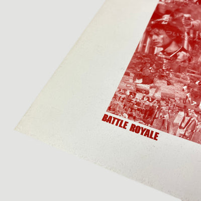 2000 Battle Royale Japanese Release Programme