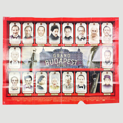 The Grand Budapest Hotel (2014) Original UK Quad Poster