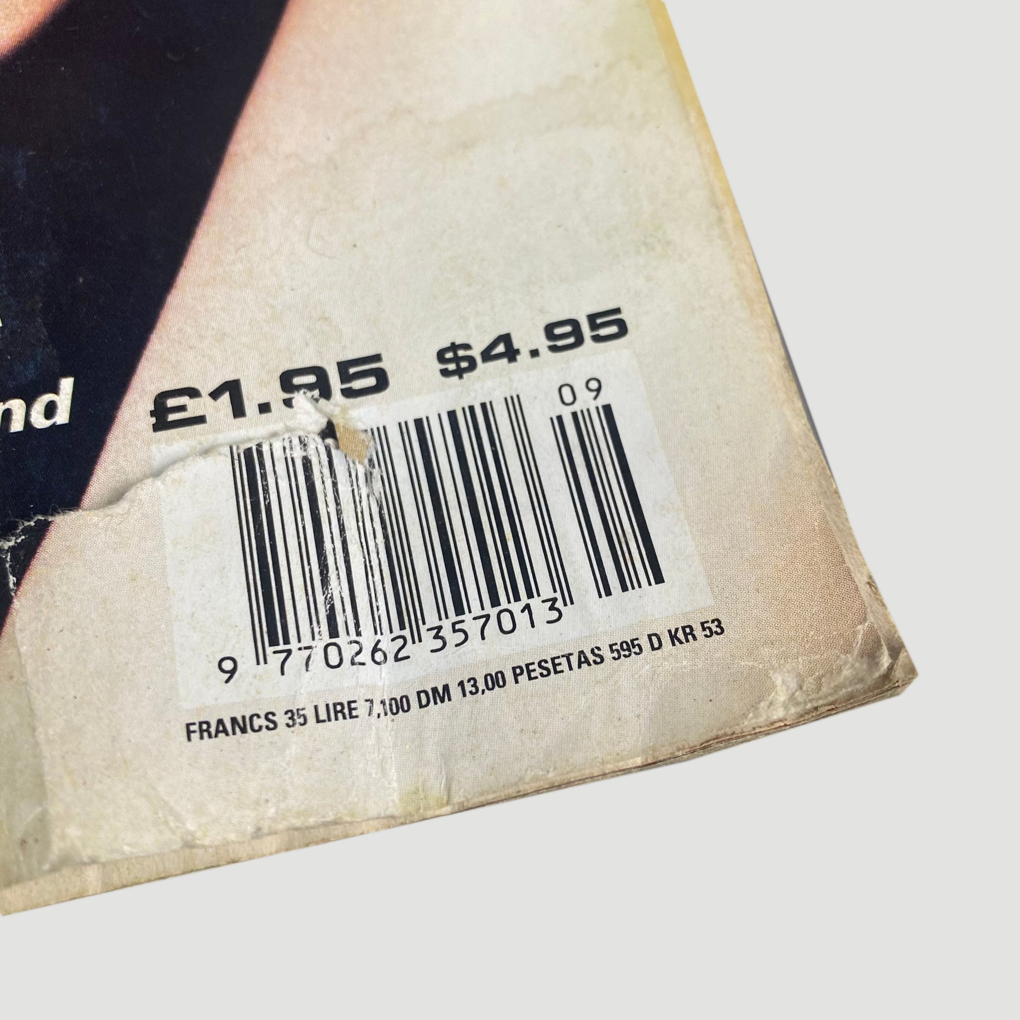 1993 i-D Magazine Naomi Campbell Issue