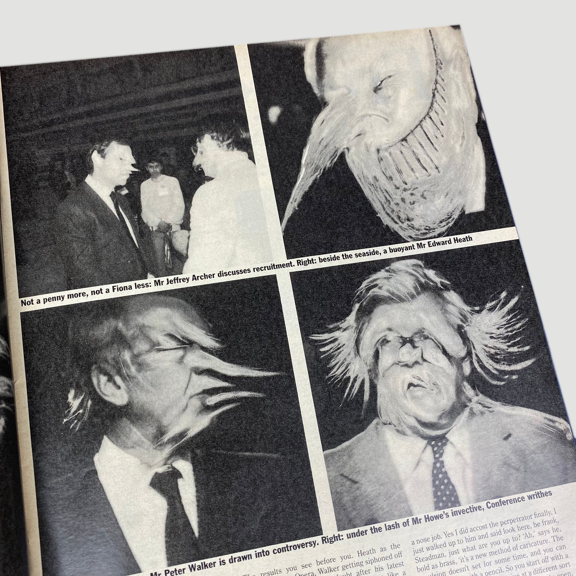 1985 Observer Ralph Steadman Issue