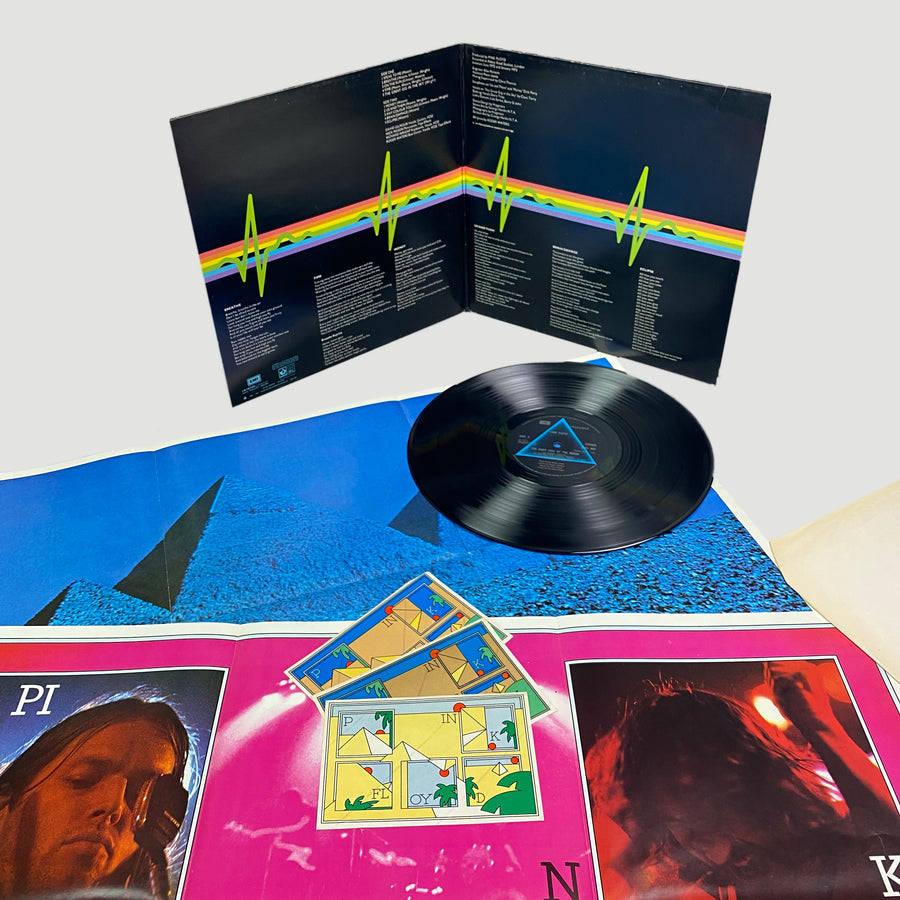 1973 Pink Floyd Dark Side of the Moon LP (Posters & Inserts)