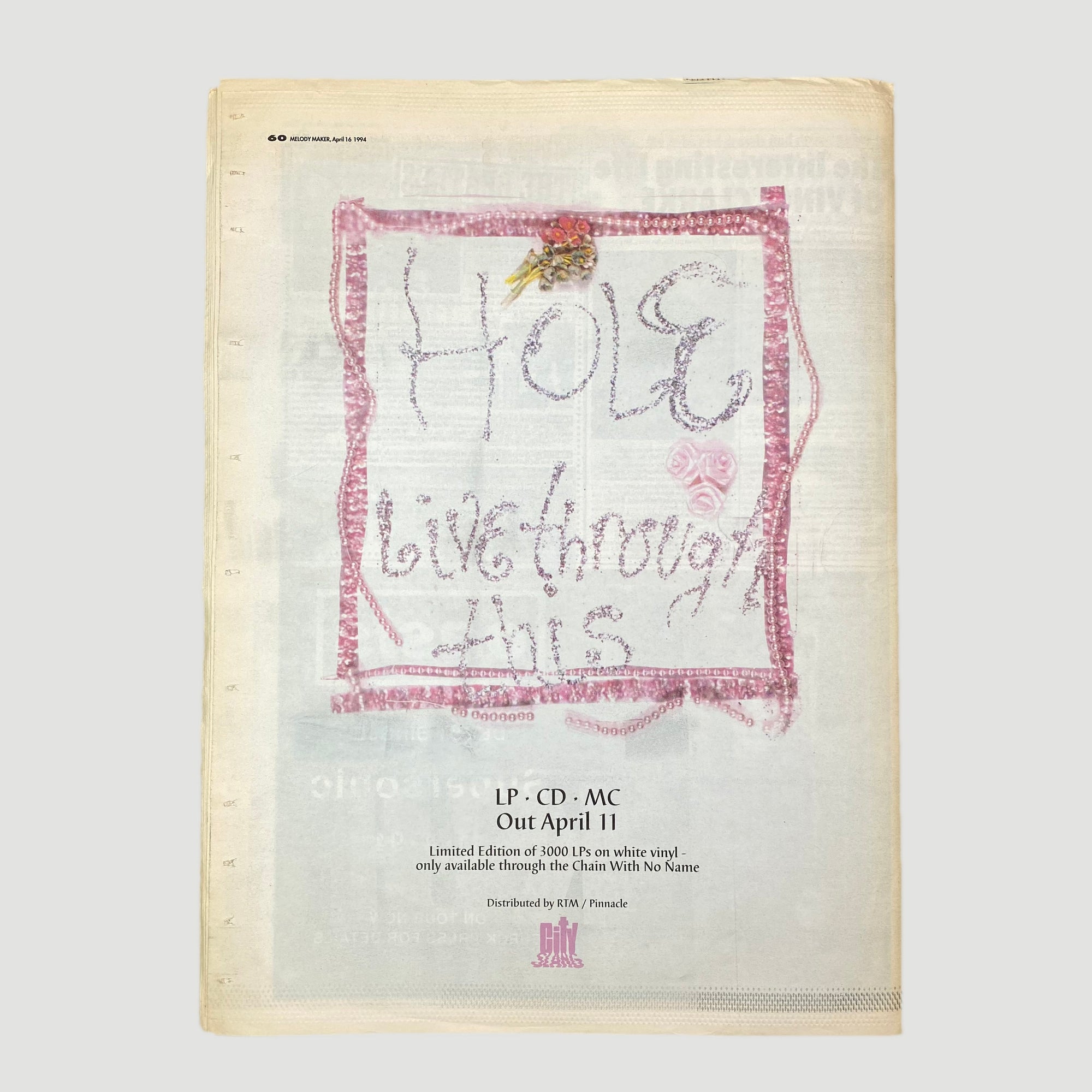 1994 Melody Maker - Kurt Cobain In Memoriam Issue