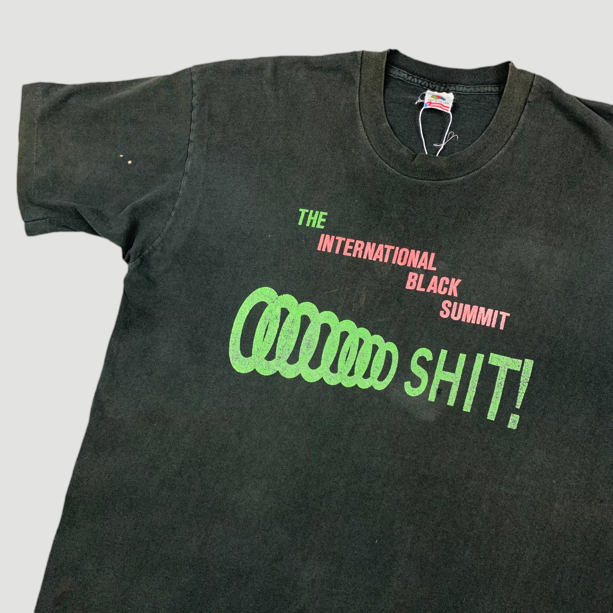 Late 80's International Black Summit T-Shirt