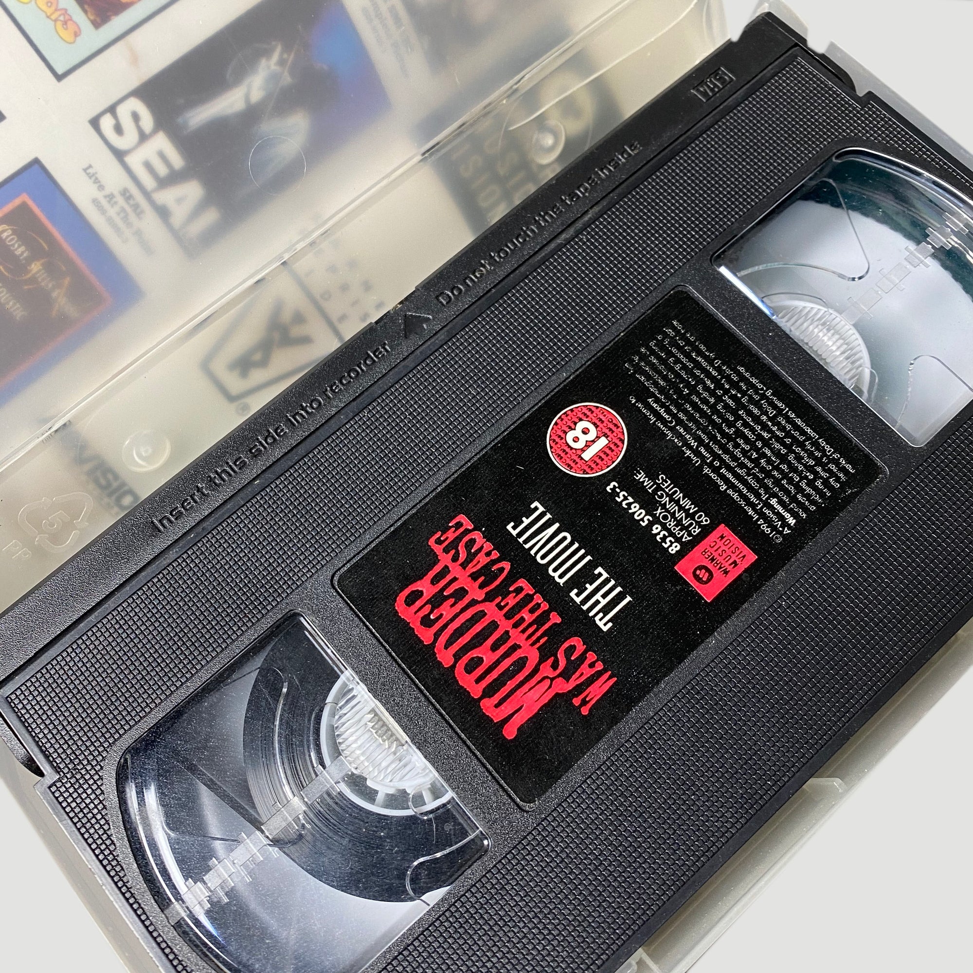 1994 Murder Was The Case VHS