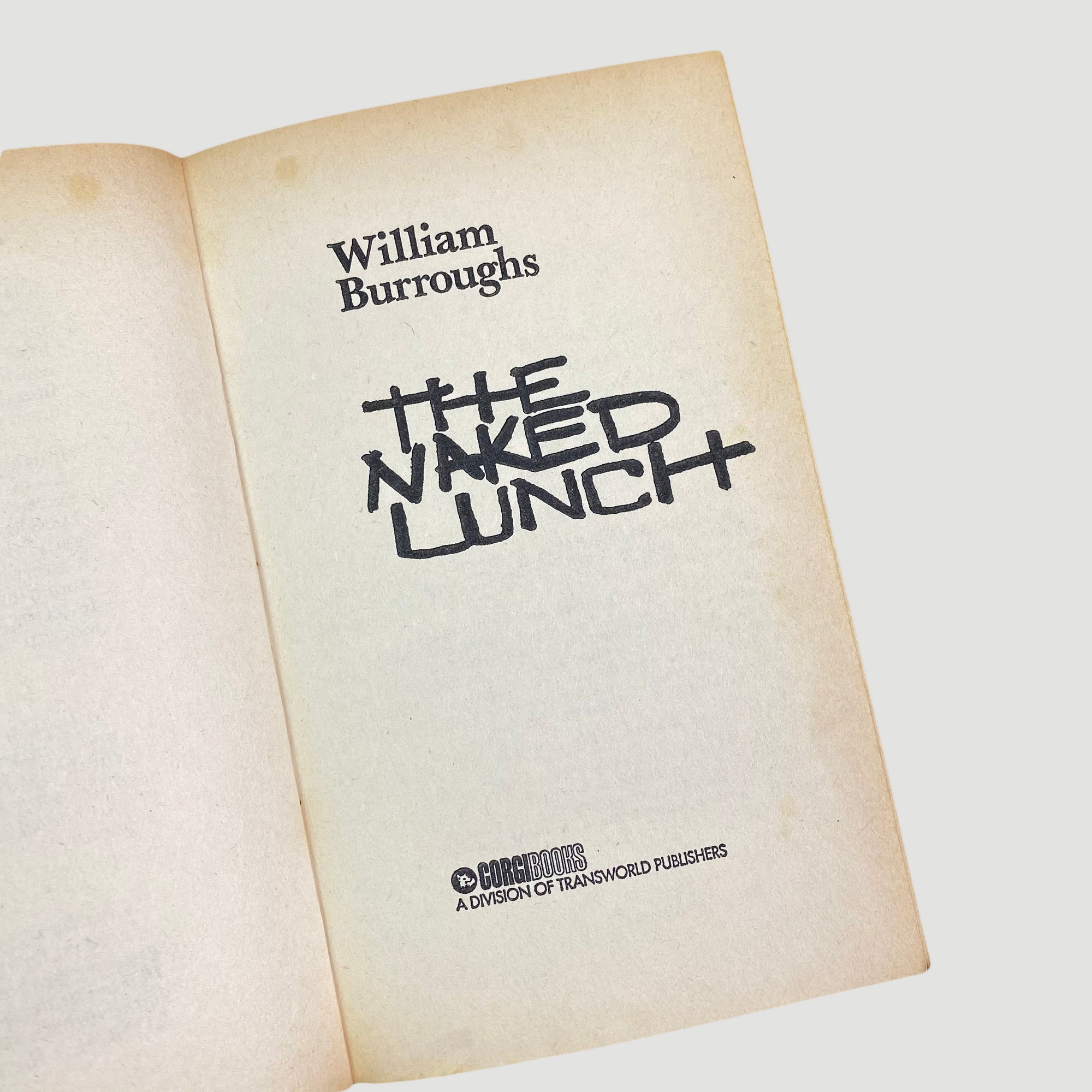 1969 William Burroughs ‘The Naked Lunch’