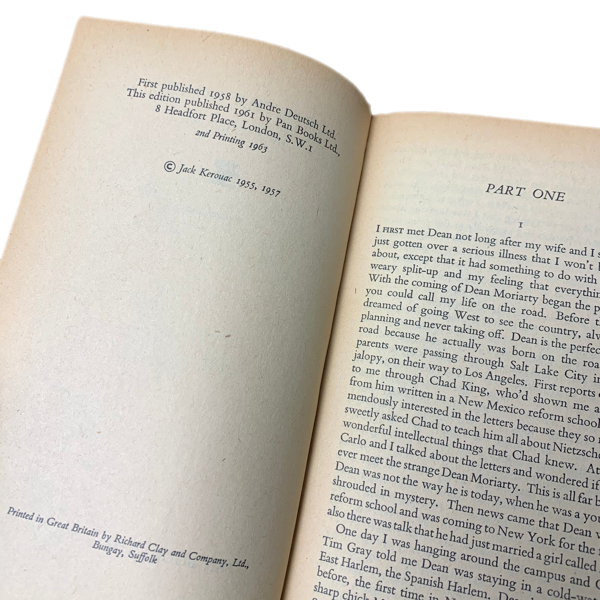 1963 Jack Kerouac 'On The Road'