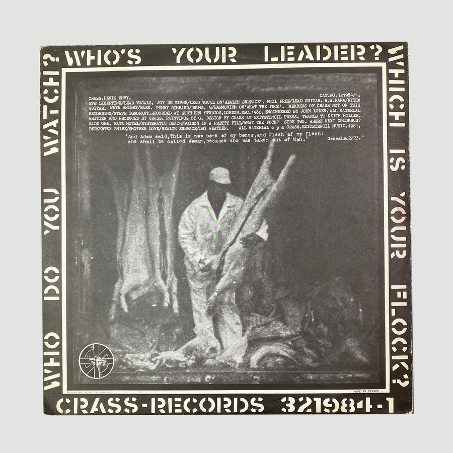 1981 Crass 'Penis Envy' LP