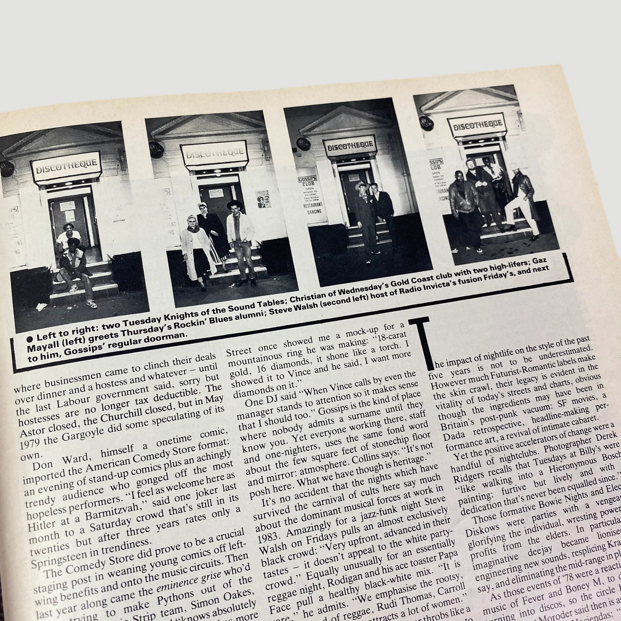 1983 The Face Magazine 'Club Culture' Issue