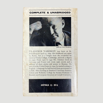 1967 Vladimir Nabokov Lolita 1st Edition (12th Print)