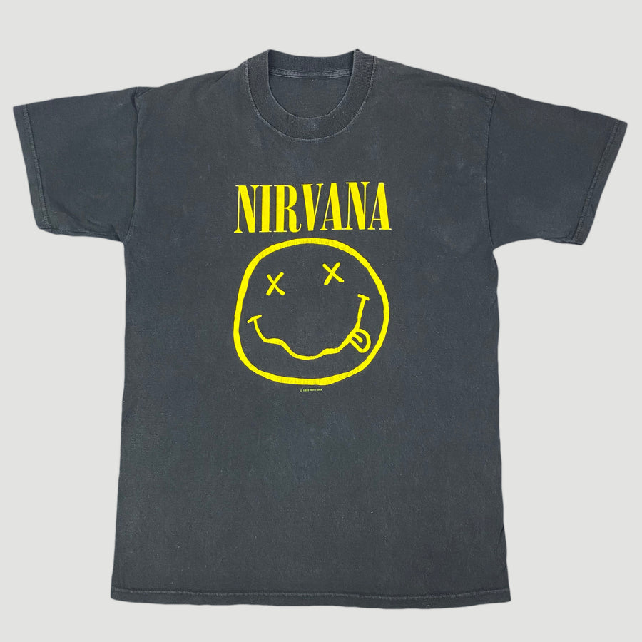 Early 00's Nirvana Nevermind 'Smiley' T-Shirt