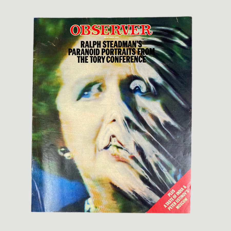 1985 Observer Ralph Steadman Issue