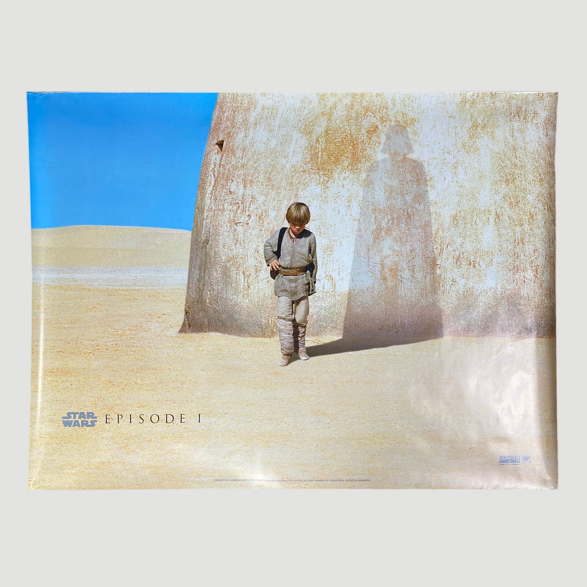 1999 Star Wars Phantiom Menance UK Quad