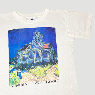 90's Van Gogh 'The Church at Auvers' T-Shirt