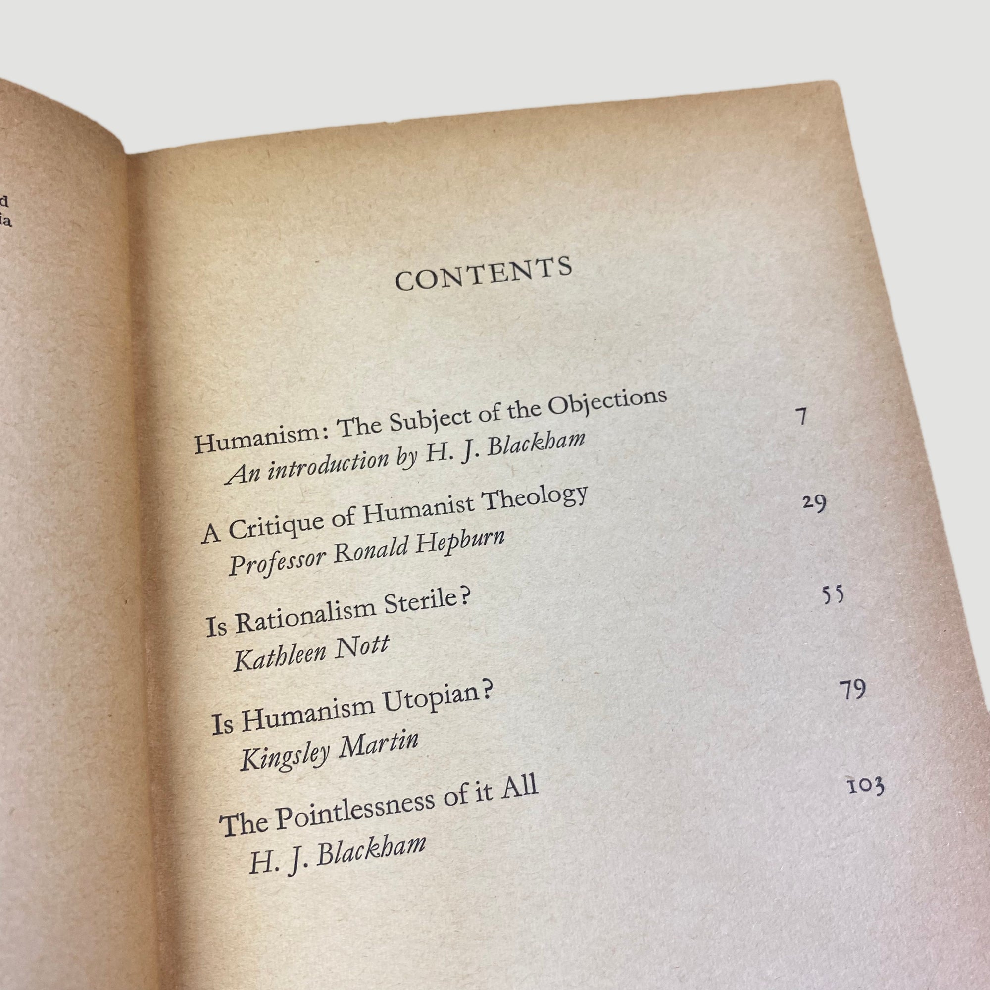 1967 Objections to Humanism Pelican