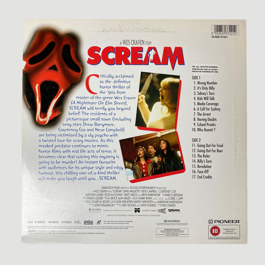 1997 Scream Japanese LaserDisc