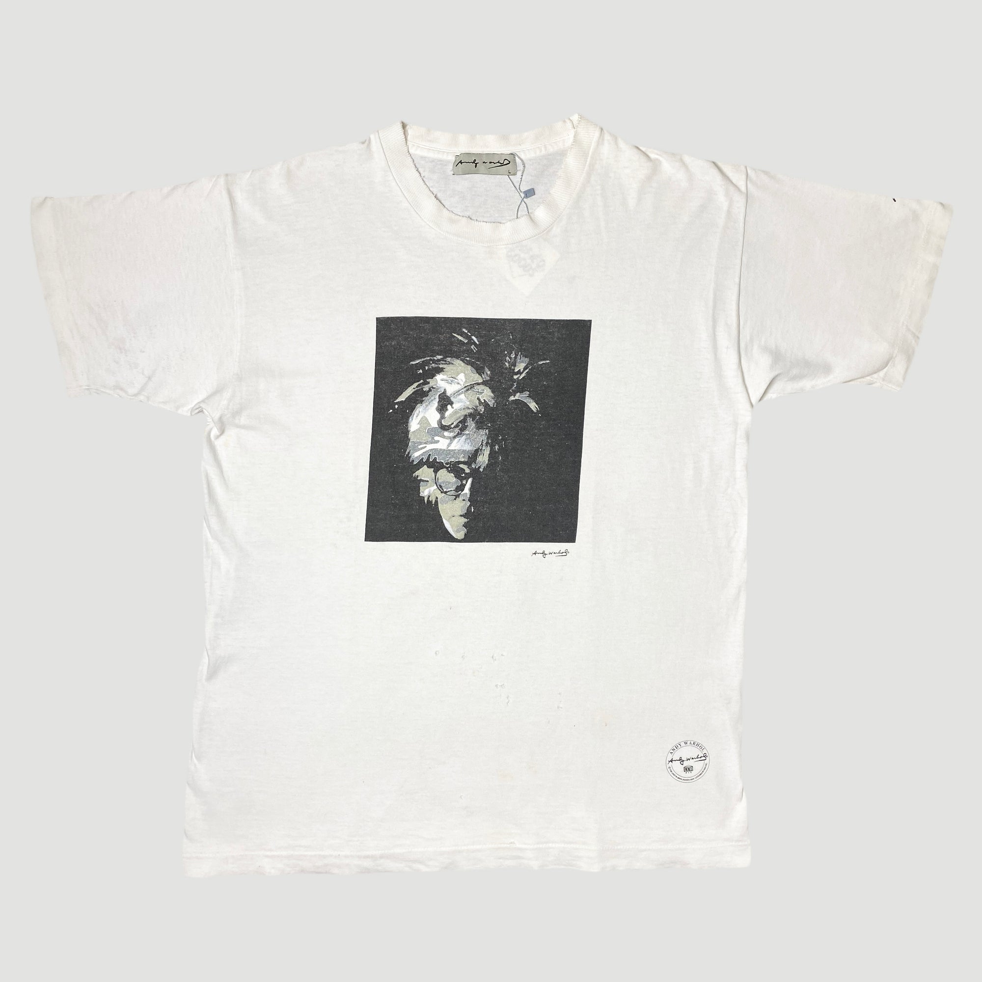 Mid 90's Andy Warhol Foundation Self Portrait T-Shirt