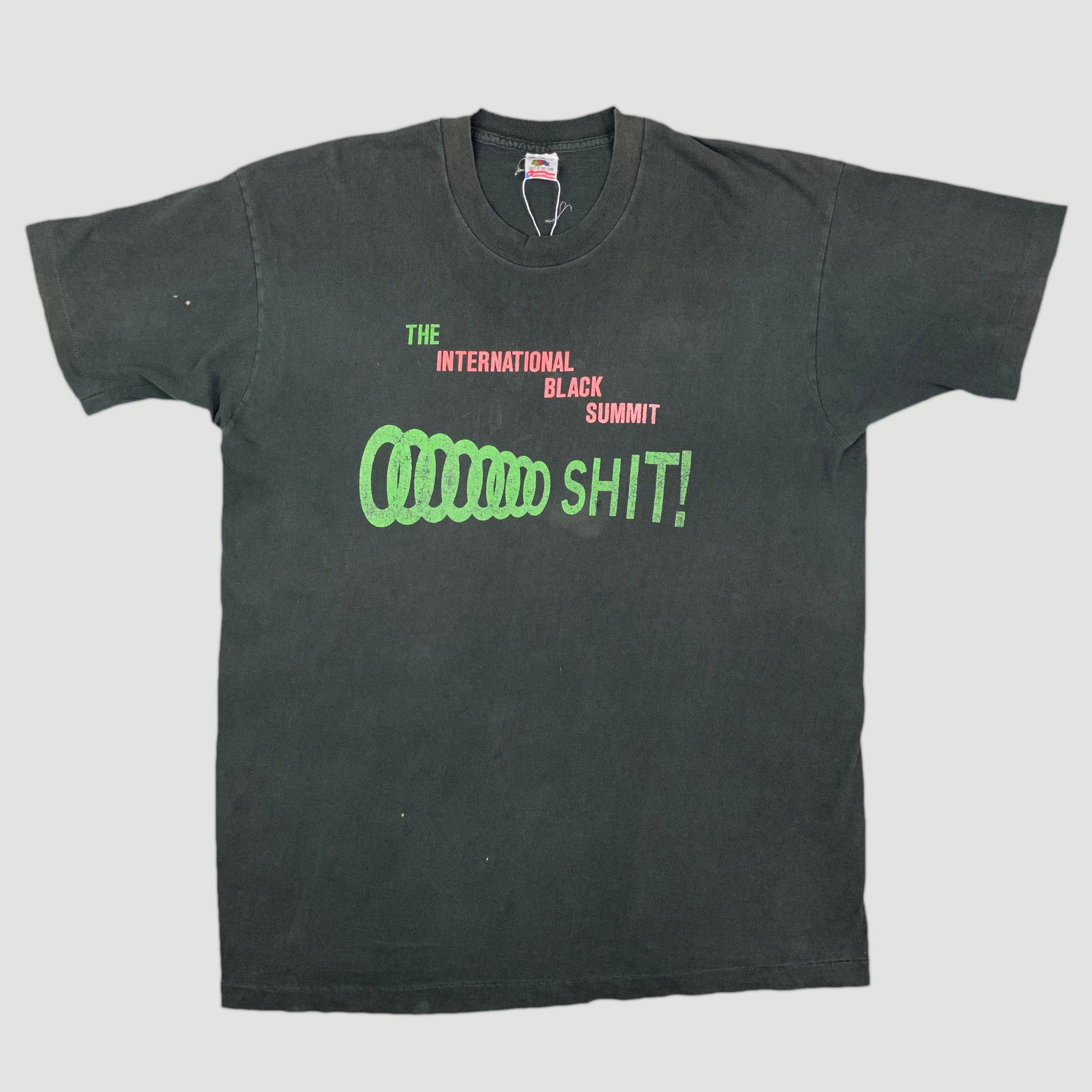 Late 80's International Black Summit T-Shirt