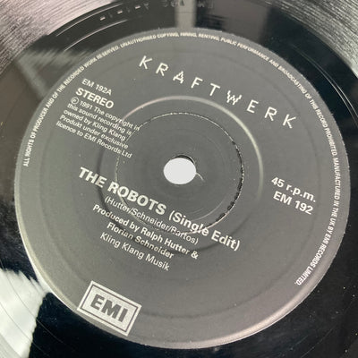 1991 Kraftwerk The Robots 7" Single