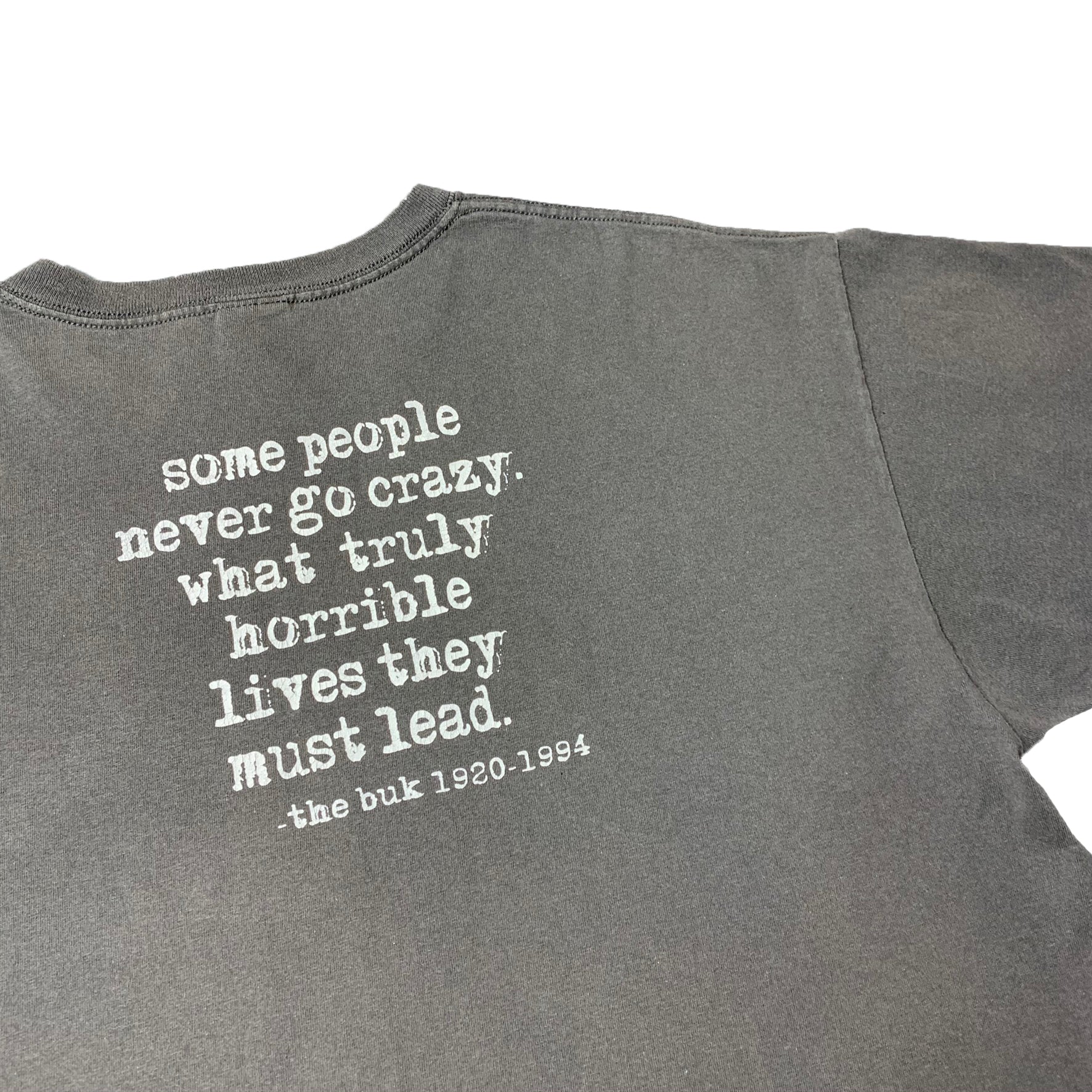 Mid 90's Charles Bukowski Portrait T-Shirt