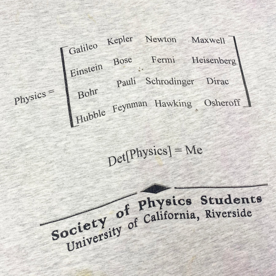 Early 90's Society of Physics T-Shirt