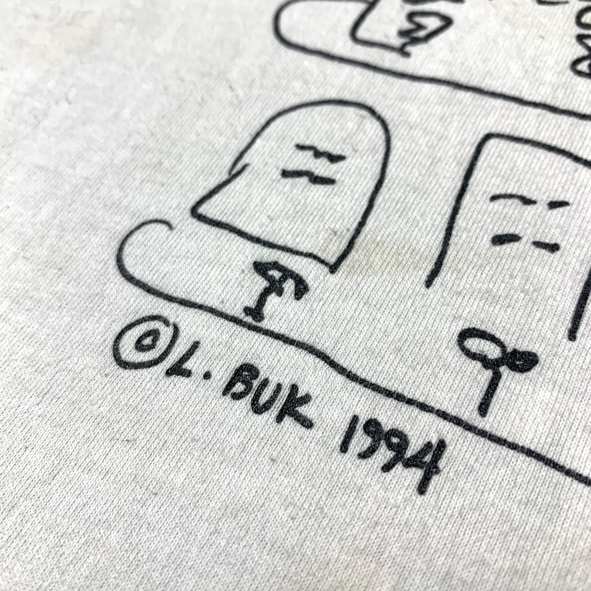 1994 Charles Bukowski 'Life And Art' T-Shirt