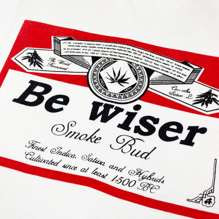 Early 00's Be Wiser Smoke Bud T-Shirt