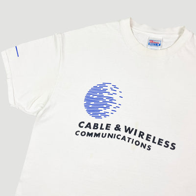Early 90's Cable & Wireless Communications T-Shirt