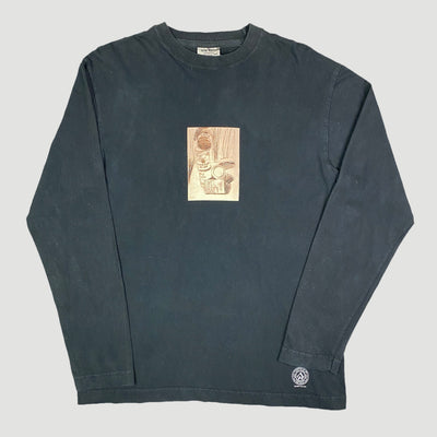 90's Andy Warhol Foundation Long Sleeve T-Shirt