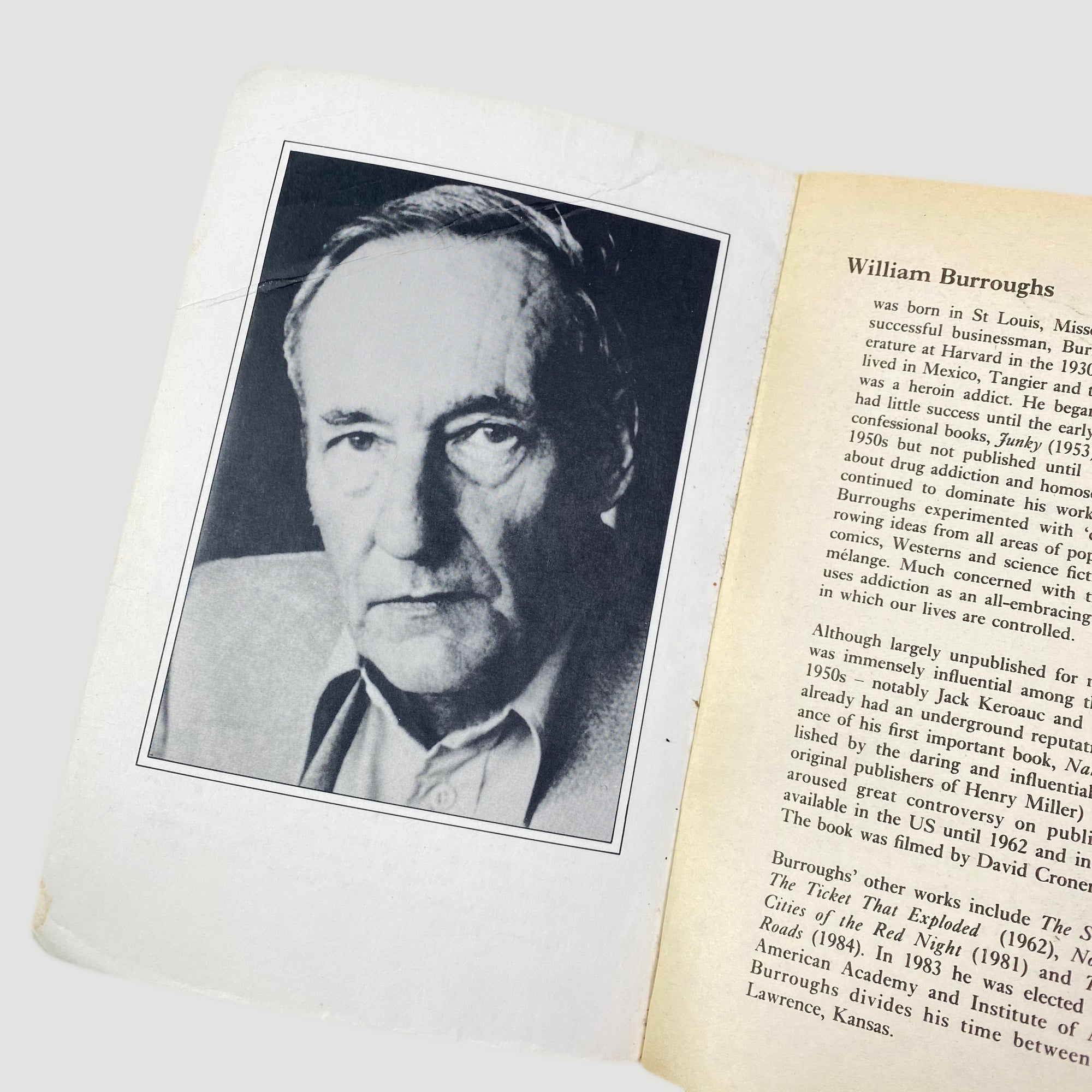 1993 William Burroughs ‘The Naked Lunch’