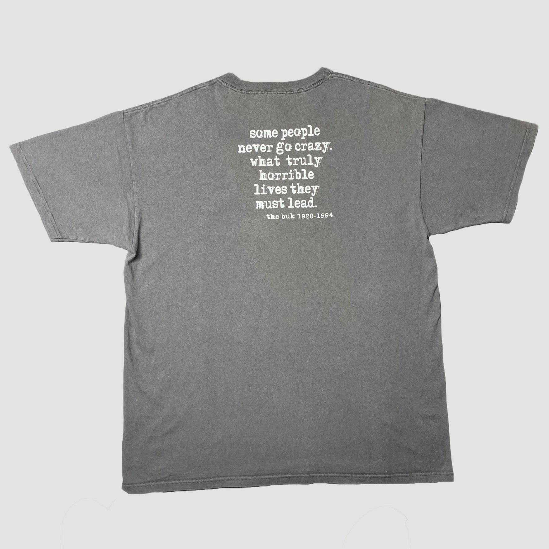 Mid 90's Charles Bukowski Portrait T-Shirt