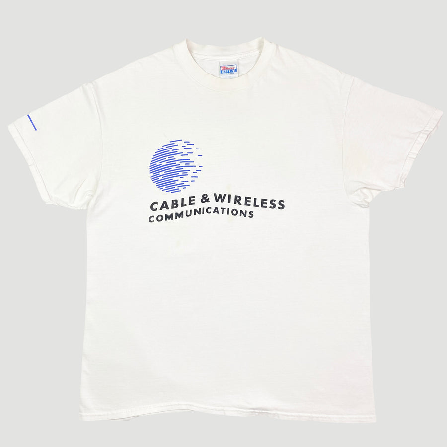 Early 90's Cable & Wireless Communications T-Shirt