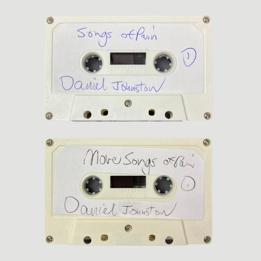 1988 Daniel Johnston 'Songs of Pain'+'More Songs of Pain' Cassette